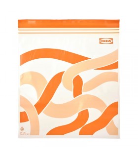 زیپ کیپ ایکیا مدل ISTAD حجم 2.5 طرح نارنجی