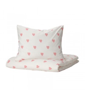 روتختی ایکیا مدل BARNDRÖM طرح قلب سایز 150x200
