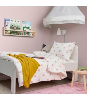 روتختی ایکیا مدل BARNDRÖM طرح قلب سایز 150x200