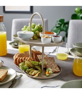 استند پذیرایی ایکیا مدل SOMMARÖGA بژ روشن