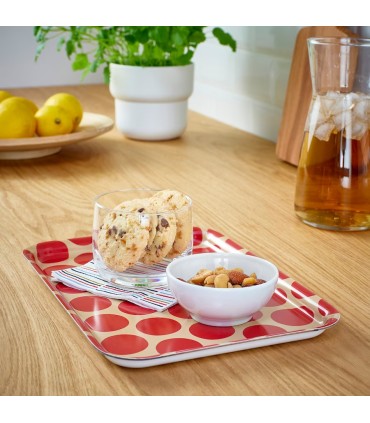 سینی ایکیا مدل SNÖKRABBA سایز 20x28 سانتی متر