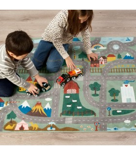 قالیچه اتاق کودک ایکیا مدل VALLABY سایز  100x133