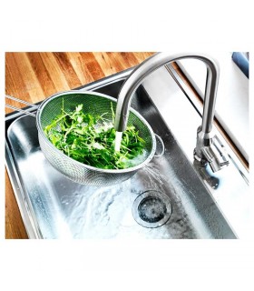 آبکش استیل دسته دار ایکیا مدل IDEALISK