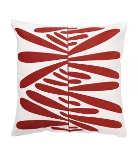 کاور کوسن ایکیا مدل MAJSMOTT قرمز سفید