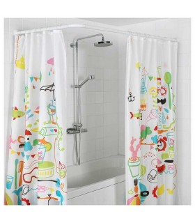 میله پرده حمام ایکیا مدل VIKARN