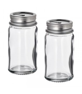 نمکدان و فلفل پاش ایکیا مدل CITRONHAJ ست ۲ تایی