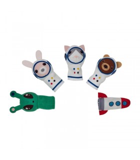 عروسک انگشتی ایکیا مدل AFTONSPARV ست ۵ تایی