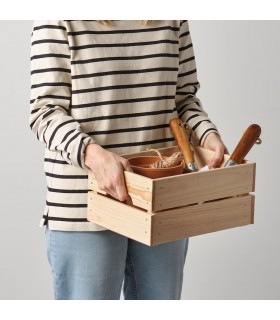 جعبه چوبی ایکیا مدل KNAGGLIG