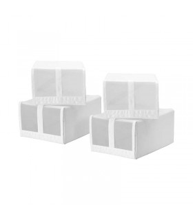 جا کفشی ایکیا مدل SKUBB رنگ سفید