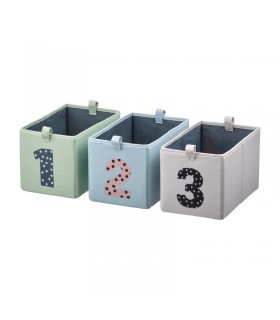 ست ۳ تایی جعبه نظم دهنده ایکیا مدل BARNDRÖM