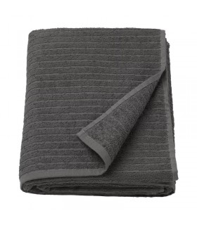 حوله ایکیا مدل VÅGSJÖN رنگ خاکستری سایز 100x150