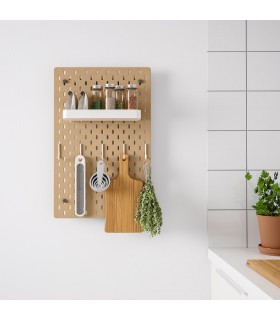 صفحه پگ بورد چوبی ایکیا مدل SKÅDIS سایز36x56