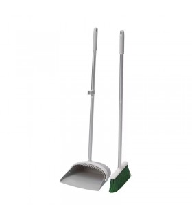 ست جارو و خاک انداز ایکیا مدل PEPPRIG رنگ سبز