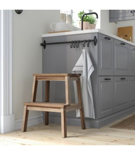 چهارپایه چوب اقاقیا ایکیا مدل BEKVÄM