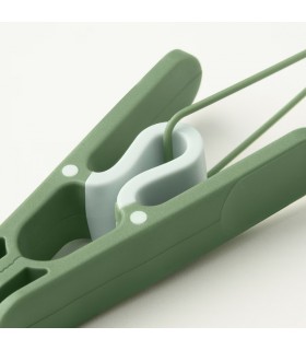 ست ۸ تایی گیره لباس ایکیا مدل SLIBB رنگ سبز