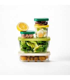 ظروف نگهدارنده ایکیا مدل HAVSTOBIS ست 5 تایی