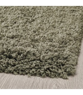 قالیچه خاکستری/ سبز ایکیا مدل VOLLERSLEV سایز 80x150 سانتی متر