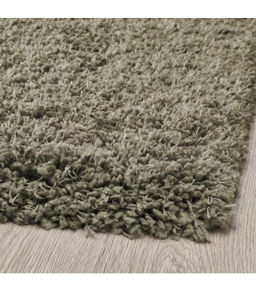 قالیچه خاکستری/ سبز ایکیا مدل VOLLERSLEV سایز 80x150 سانتی متر