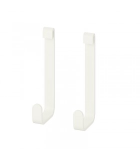 ست ۲ تایی قلاب آویز سفید ایکیا مدل ENHET