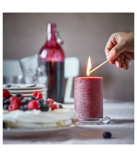 شمع معطر ایکیا مدل STÖRTSKÖN سایز ۱۰ سانتی متری