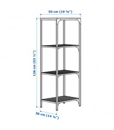 قفسه و شلف ایکیا مدل FJÄLLBO
