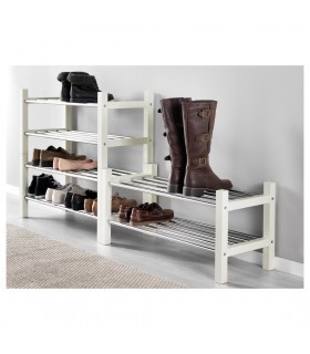 جا کفشی ۲ طبقه ایکیا مدل TJUSIG رنگ سفید