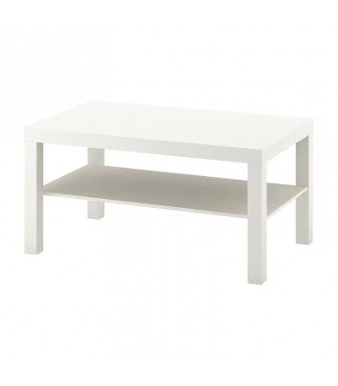 میز جلو مبلی ایکیا مدل LACK رنگ سفید