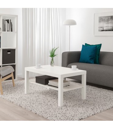 میز جلو مبلی ایکیا مدل LACK رنگ سفید