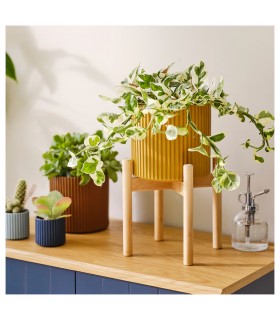 جا گلدانی چوبی ۲ طرفه ایکیا مدل DAKSJUS