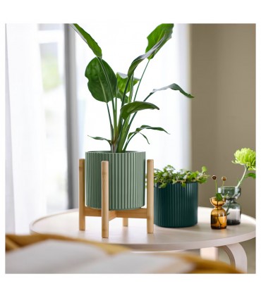 جا گلدانی چوبی ۲ طرفه ایکیا مدل DAKSJUS