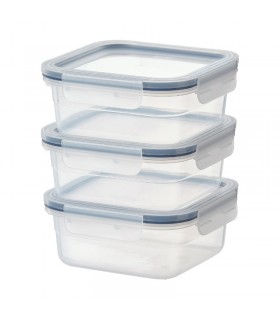 ست 3 تایی ظروف نگهدارنده غذا ایکیا مدل IKEA 365+ حجم ۷۵۰