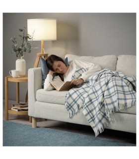 پتو و شال مبل ایکیا مدل SIKELVINGE رنگ آبی