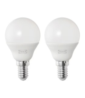 ست ۲ تایی لامپ ال ای دی ایکیا مدل  470 SOLHETTA E14