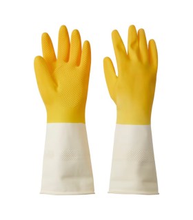 دستکش خانگی ساق بلند ایکیا مدل RINNIG سایز S رنگ زرد
