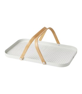 سینی با دسته بامبو ایکیا مدل GRÖNFISK