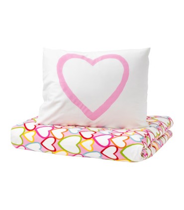 روتختی ایکیا مدل VITAMINER HJÄRTA سایز 150x200 طرح قلب