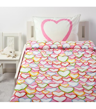 روتختی ایکیا مدل VITAMINER HJÄRTA سایز 150x200 طرح قلب