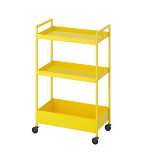 ترولی ایکیا مدل NISSAFORS رنگ زرد روشن