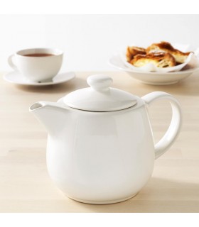 قوری ایکیا مدل VARDAGEN رنگ سفید