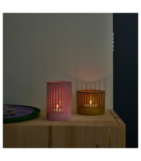 ست ۲ تایی جا شمعی ایکیا مدل TESAMMANS