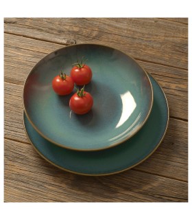 بشقاب گود ایکیا مدل FÄRGKLAR سبز براق