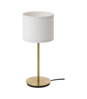 آباژور رو میزی ایکیا مدل RINGSTA / SKAFTET  پایه طلایی