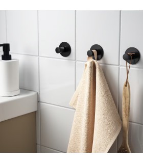 قلاب ایکیا مدل SKOGHALL ست ۳ تایی رنگ مشکی