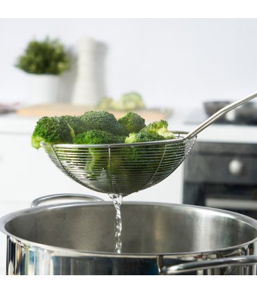 کفگیر آبکش استیل  ایکیا مدل IDEALISK