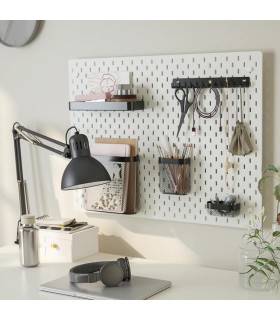 آویز چندتایی صفحه پگ بورد ایکیا مدل SKÅDIS مشکی