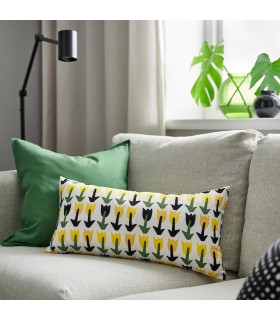 کوسن توپر ایکیا مدل SANDMOTT زرد سبز