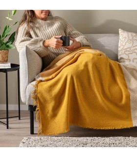 پتو و رو انداز ایکیا مدل UGGLEFLY سایز 130x170