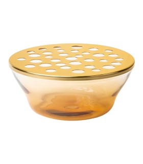 گلدان در طلایی ایکیا مدل AROMATISK