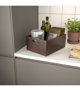 باکس بامبو تیره ایکیا مدل UPPDATERA سایز 24x32x15