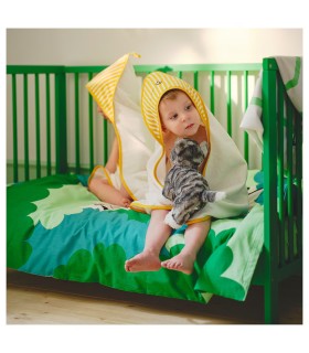 حوله حمام نوزاد ایکیا مدل GRÖNFINK